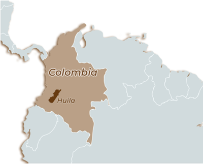 Colombia-Huila/Pitalito, Natural Anaerobico Caturra