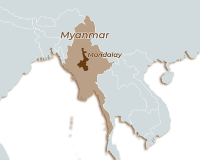 Myanmar Green Land Pyn Lavado T8667