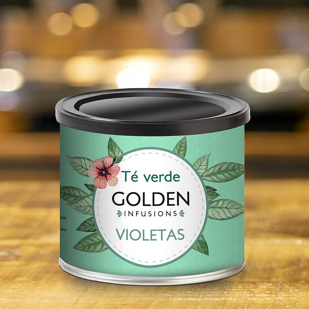 TE VERDE · VIOLETA - Golden Infusions (100g)